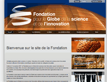 Tablet Screenshot of fondationglobe.ch